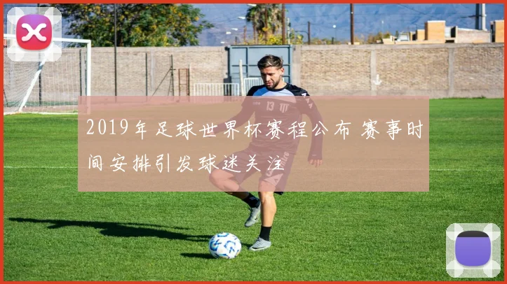 2019年足球世界杯赛程公布 赛事时间安排引发球迷关注